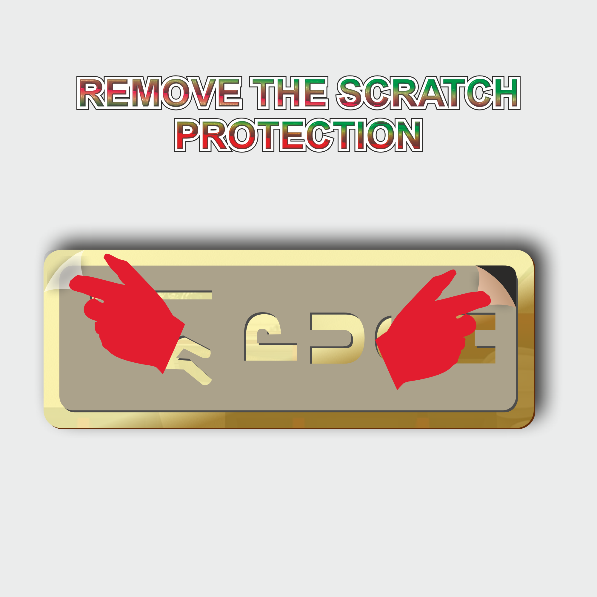 Push Pull Sign for Glass Door Sticker Premium look Self-Adhesive Material: Acrylic 4 push pull (2)