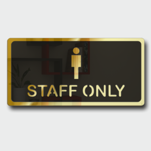 Staff Only Golden (1)